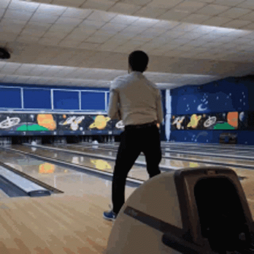Funny Bowling Happy Dance GIF
