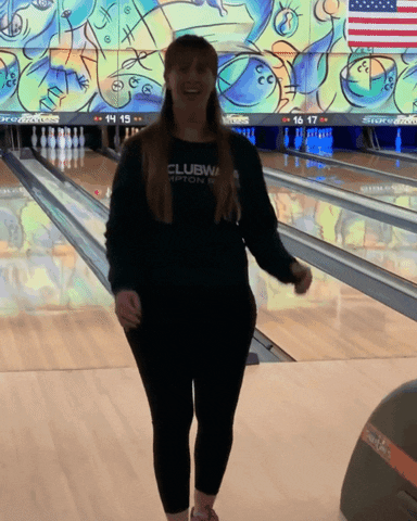 Funny Bowling Chicken Dance GIF