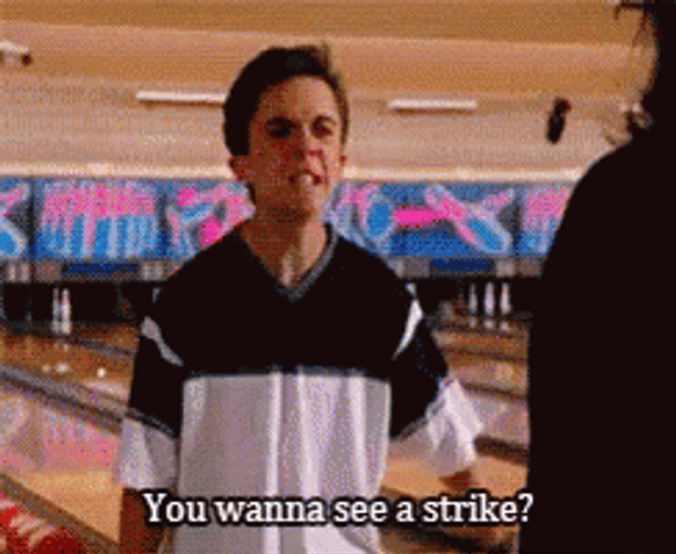 Funny Bowling Malcolm Strike Fail GIF