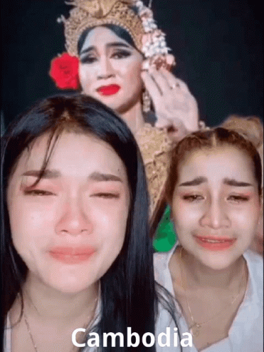 Funny Cambodia Woman Crying GIF