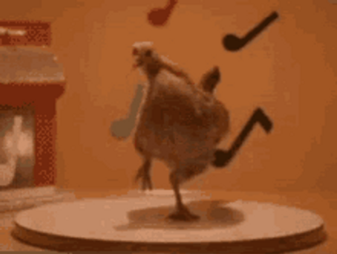 Funny Chicken Dance GIF