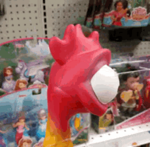 Funny Chicken Toy GIF