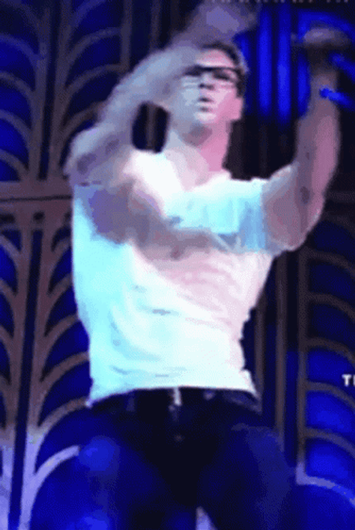 Funny Chris Hemsworth Victory Dance GIF