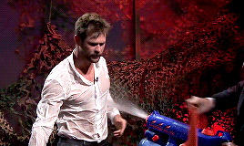 Funny Chris Hemsworth Wet Dance GIF