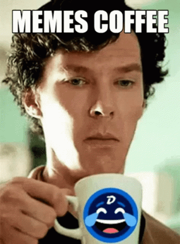 Funny Coffee Memes Man Tongue Out GIF