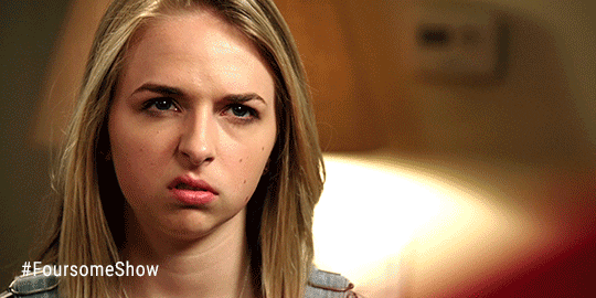 Funny Couple Stare Down Match Up GIF