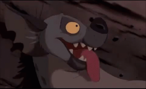 Funny Crazy Hyena GIF