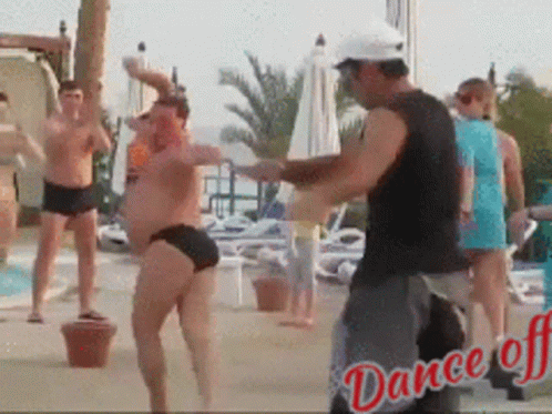 Funny Cruise Dance Off GIF