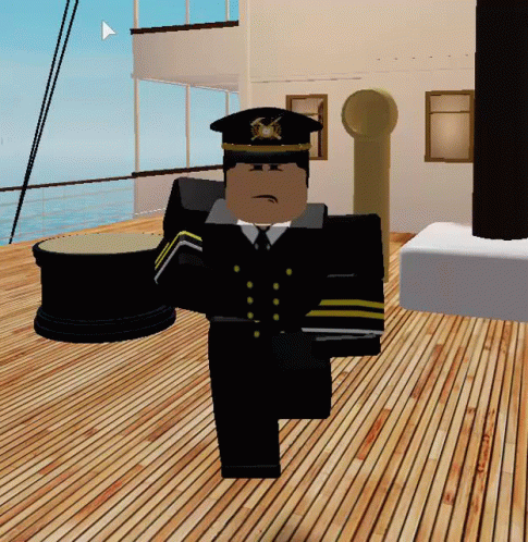 Funny Cruise Roblox Captain GIF