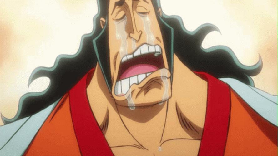 Funny Crying Oden One Piece Anime GIF