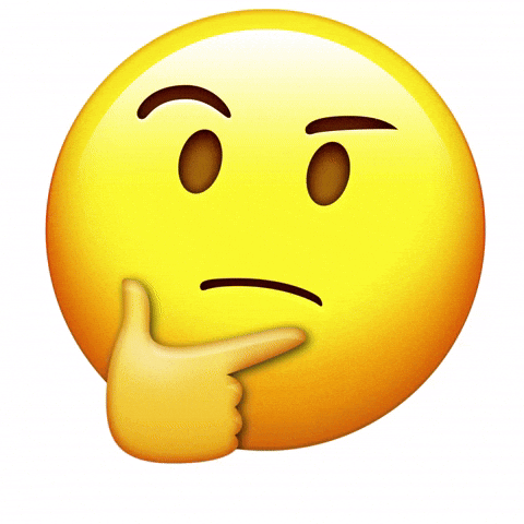 Funny Curious Distorted Emoji GIF