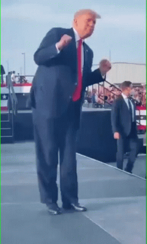 Funny Dancing Donald Trump Meme GIF