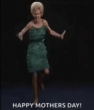 Funny Dancing Grandma Happy Mother's Day GIF