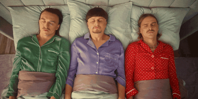 Funny Dead Position Sleeping Meme GIF