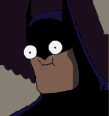 Funny Derp Face Animated Batman GIF