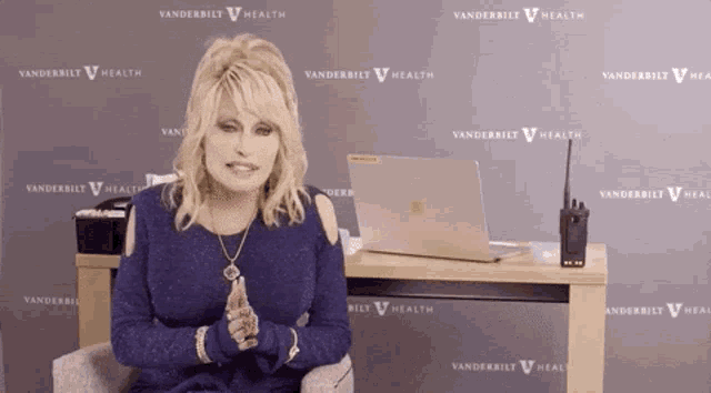 Funny Dolly Parton Covid Vaccine GIF
