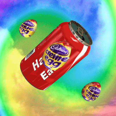 Funny Easter Cadburry Chocolate Greeting GIF