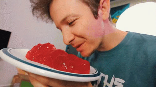 Funny Eating Jelly Wren Weichman GIF