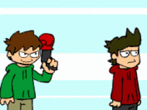 Funny Eddsworld Punch Prank GIF
