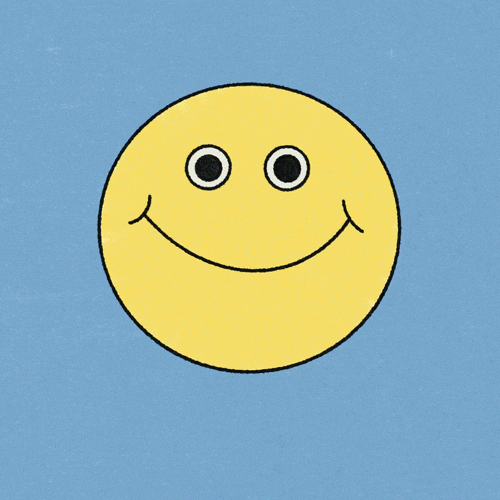 Funny Emoji Smile Wide Grin GIF