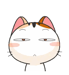 Funny Face Pink-Eared Cat