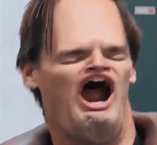 Funny Faces Yawning Filter GIF 