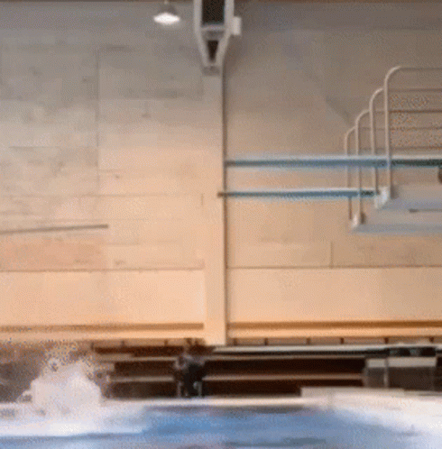Funny Failed Dive Water Splash GIF