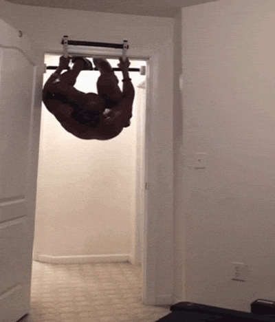 Funny Falling In The Door GIF