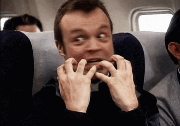 Funny Father Jack Plane Nail Biting GIF