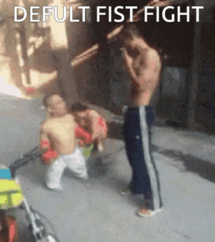 Funny Fight Midget Boxing GIF