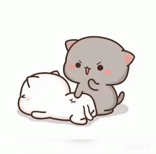 Funny Fight Mocha Spanking Peach GIF