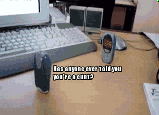 Funny Fighting Nokia GIF