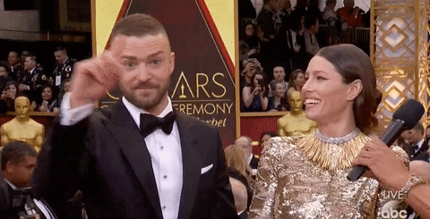 Funny Finger Wag Justin Timberlake GIF