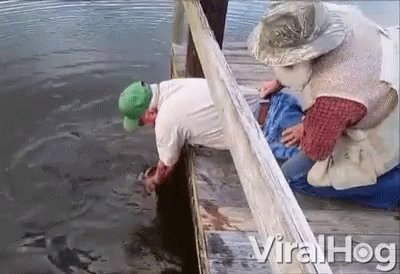 Catch Fish Funny Fishing GIF
