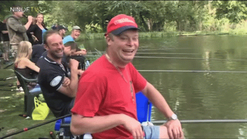 Have A Good Laugh Funny Fishing GIF