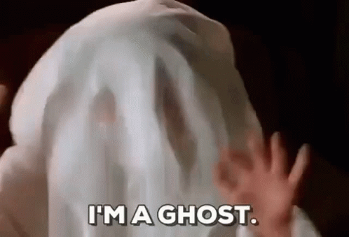 Funny Ghost I'm A Ghost GIF