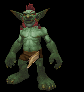 Funny Goblin Bodybuilder Poses Dark Cave GIF