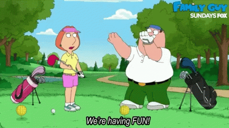 Funny Golf Family Guy GIF