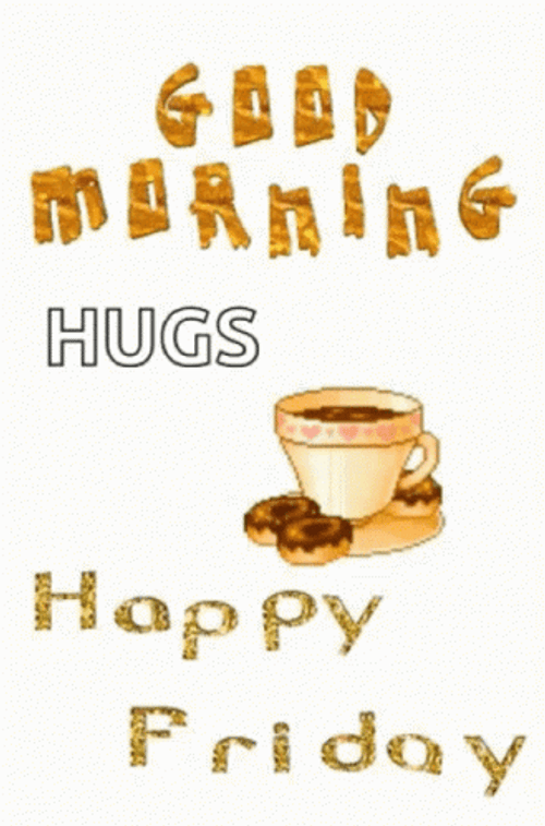 Funny Good Morning Happy Friday GIF
