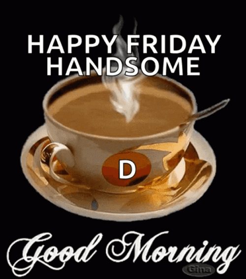 Funny Good Morning Happy Friday GIF