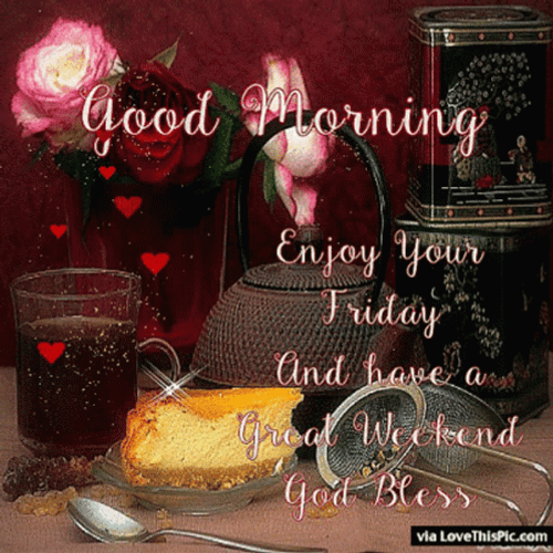 Funny Good Morning Happy Friday GIF
