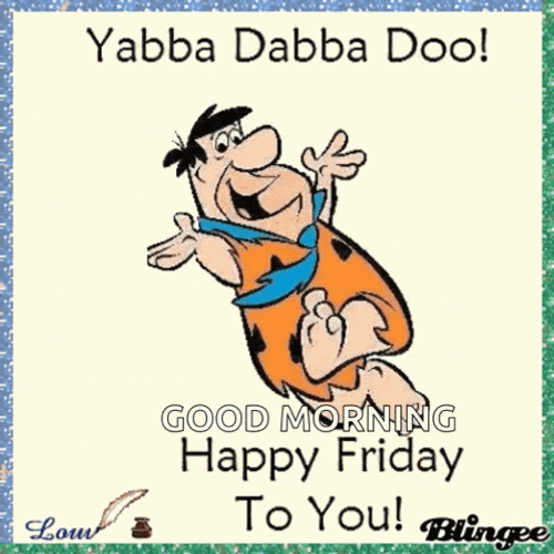 Funny Good Morning Happy Friday GIF