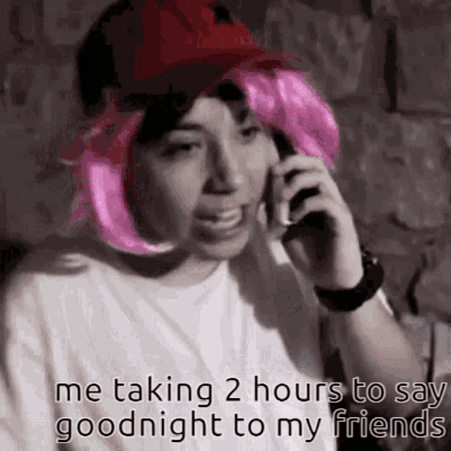 Funny Good Night Meme Talking To Friends GIF