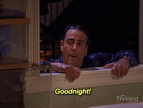 Funny Good Night Wet Rain Everybody Loves Raymond GIF