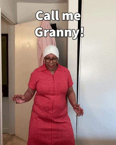 Funny Granny Sexy Awkward Dance GIF