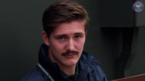 Funny Guy Cute Eyebrows Up GIF