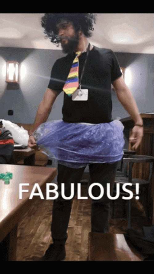 Funny Guy Fabulous GIF