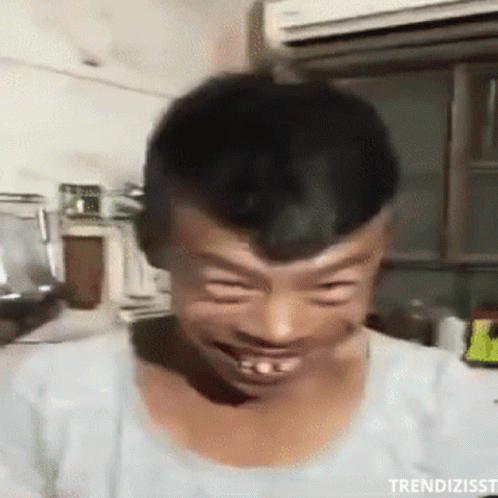 Funny Guy Laughing Out GIF