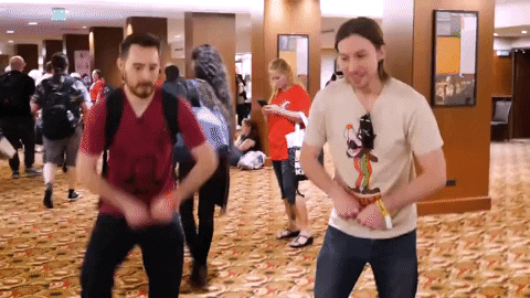 Funny Guys Pennywise Dancing Mimicking GIF