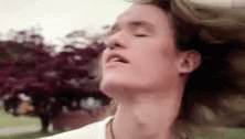 Funny Hair Flip Fabio Lanzoni Spoof GIF
